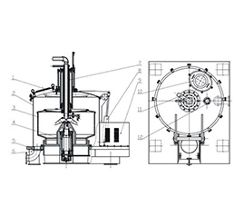 LSD係列立式上（shàng）部拉袋下卸料離心機